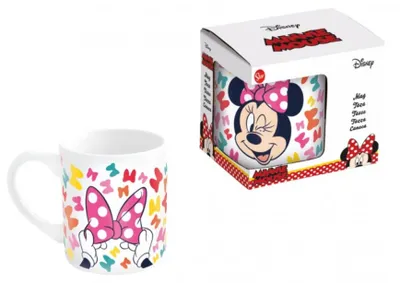 Image de Mug Disney Minnie Mouse - Mug en céramique mignon de 250 ml pour enfants
