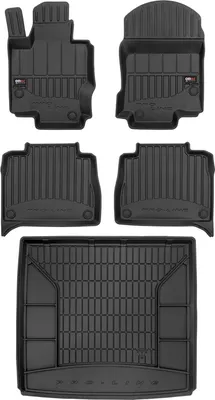 Produktbild von OMAC Fußmatten & Kofferraumwanne Set für Mercedes GLE V167 2019-2025 Gummi 5x