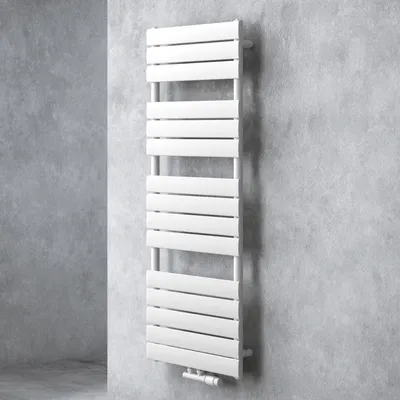 Produktbild von doporro Badheizung Flachheizkörper 140x60cm Weiß Paneelheizkörper Mittelanschluss oder Seitenanschluss Badheizkörper Ohne Heizstab FH