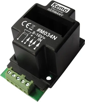 Immagine prodotto di Kemo-Electronic M034N Amplificatore mono Componente sfuso 6 V/DC, 9 V/DC, 12 V/DC, 16 V/DC 40 W 4?