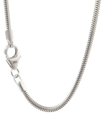 Produktbild von Silberkette Schlangenkette Länge 40cm - Breite 1,6mm - 925 Silber