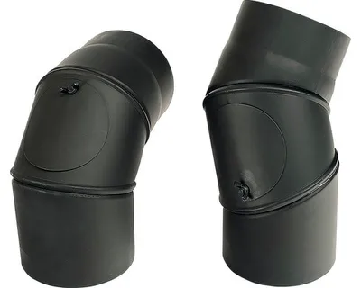 Obrázek produktu pro Koleno přestavitelné s čistícím otvorem150/ 0-90°