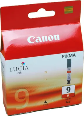 Produktbild von Canon PGI-9R Tinte Rot, Rot, Tinte auf Pigmentbasis, 1 Stück(e), 635 Seiten