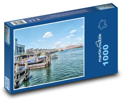 Zdjęcie produktu dla Puzzle 1000 Scheveningen - Holenderski Port - martinpuzzle