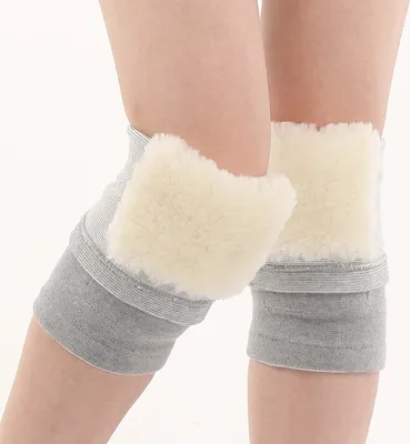 Immagine prodotto di INF Ginocchiera invernale per gamba, ginocchiera, ginocchiere elastiche addensate XL