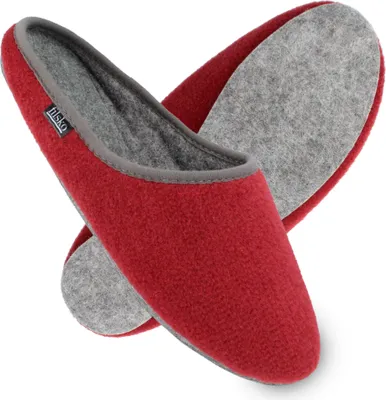 Produktbild von filsko® Klassiker mit Filzsohle Damen Filz Hausschuhe Herren Filz Hausschuhe Filzpantoffel Easy-Filz Hausschuhe leise flexibel Gr. 36-50