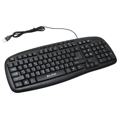 Obrázok produktu pre Klávesnica k PC káblová BLOW KP-112 čierna