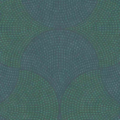 Produktbild von A.S. Creation Mustertapete Cuba Vliestapete blau grün metallic