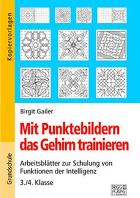 Obrázek produktu pro Mit Punktebildern das Gehirn trainieren - 3./4. Klasse