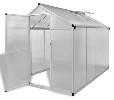 Obrázok produktu pre Broeikas – 4,6 m²
Priestor na pestovanie – Hliníková konštrukcia – Priehľadné panely – Nastaviteľná ventilácia