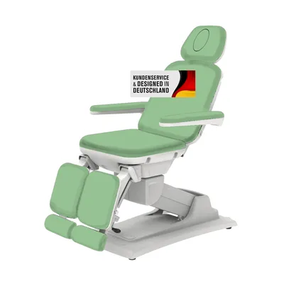 Produktbild von Kosmetikliege Therapieliege Beauty Therapiestuhl Elektrisch Höhenverstellbar Pastellgrün