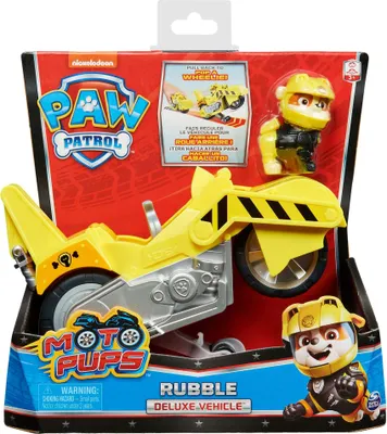 Produktbild von Spin Master 31947 - Paw Patrol Moto Pups Rubbles Motorrad mit Spielfigur