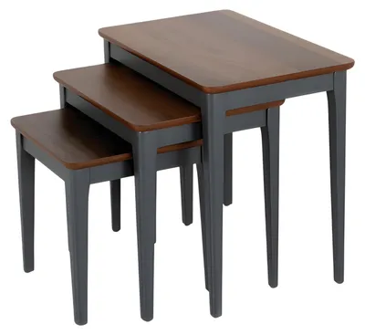 Obrázok produktu pre Bočný stolík z dreva v hnedej modernej elegantnej farbe