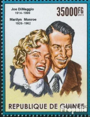 Produktbild von Briefmarken Guinea 2015 Mi 11357 (kompl. Ausgabe) postfrisch Joe DiMaggio