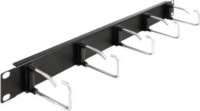 Image de DELOCK Kabelmanagement Rangierpanel mit 5 Metallbügel 1 HE