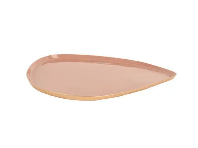 Image de Present Time - Plateau Mila - Rose - 29,5x26x1cm