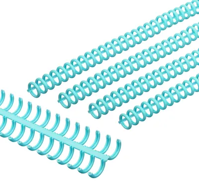 Spiralbindespulen 12 mm, 30 Stück, für 85 Blatt, Blau
