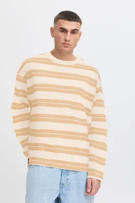 Produktbild von !SOLID SDPEACE Herren Sweatshirt Pullover Sweater 100% Baumwolle oversize