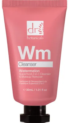 Produktbild von DR. BOTANICALS 2in1 Make-up-Entferner für Gesicht und Augen mit Wassermelonenkernöl, 30 ml