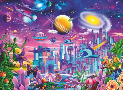 Produktbild von Kosmische Stadt Ravensburger 13291
