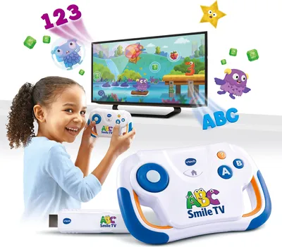 Produktbild von VTech ABC Smile TV – HDMI Lernkonsole für Fernseher, 3-7 Jahre