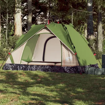 Produktbild von Möbel Kuppel-Campingzelt 2 Personen Grün Quick Release - Campingzelte 4004189