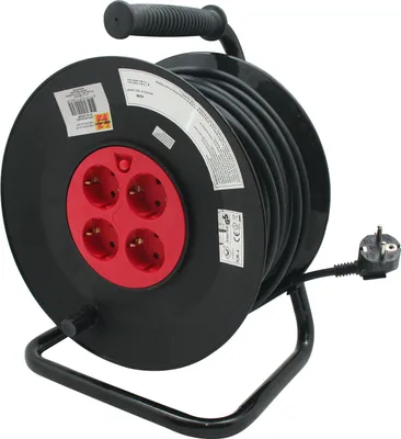 Produktbild von - Kabeltrommel - Basis - 40 Meter -  EU -