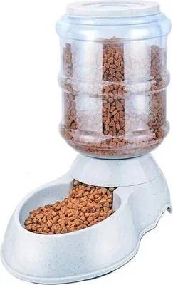 Produktbild von Herzberg HG-04180: Automatischer selbstverachtender Futterspender für Haustiere - 3,5 l