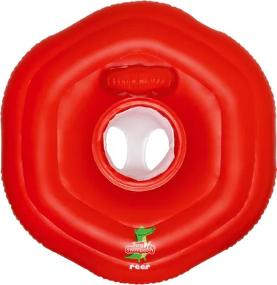 Image de Colac siège de natation gonflable pour bébés, jusqu'à 11 kg (6-12 mois), rouge, Reer MySwimBuddy siège de natation, 66014