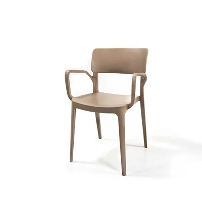 Produktbild von Wing Armchair Sand Beige Stapelstuhl Kunststoff, 50923