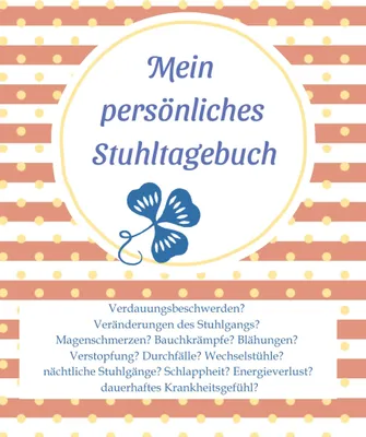 Produktbild von Mein persönliches Stuhltagebuch