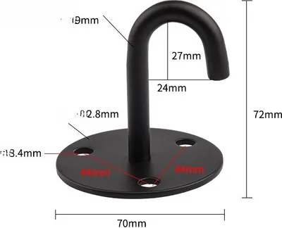 Produktbild von INF Robuster J-Haken Deckenhaken aus Edelstahl L