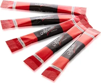 Produktbild von Alfredo Zuckersticks 100 x 4g Portionszucker Feinzucker einzeln verpackt