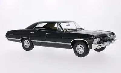 Produktbild von MCG MCG181006 - 1:18 Chevrolet Impala, schwarz, 1967 - Neu