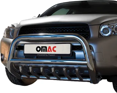Produktbild von Frontbügel Frontschutzbügel für Toyota RAV4 2006-2010 mit ABE Stahl Silber