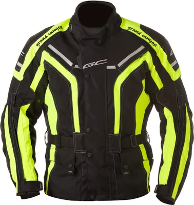 Immagine prodotto di Giacca da moto Grand Canyon One Way in tessuto taglia: M, colore: nero/neon