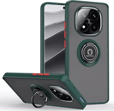 Produktbild von Hülle für Xiaomi Redmi Note 14 5G Ringhalterung Silikon Case Tasche Magnet Cover