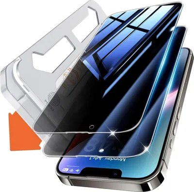 Produktbild von Tentoki iPhone 13/13 Pro/14 6,1 Zoll Sichtschutz 2er Pack
