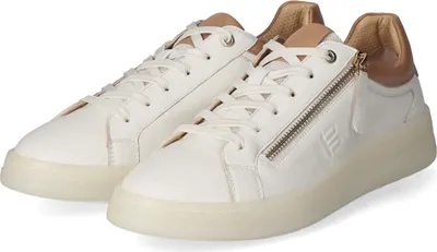 Produktbild von TT.Bagatt Damen Low Sneaker Weiß Leder-Textil-Mix Größe: 37