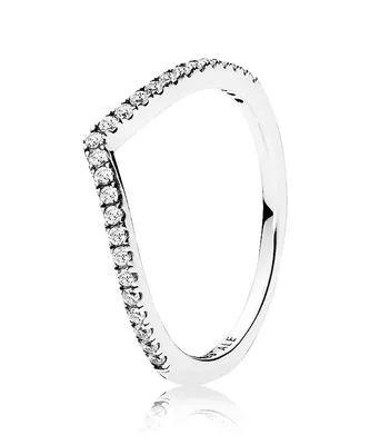 Immagine prodotto di Pandora Anello scintillante Wishbone 196316CZ Anello da donna, misura:50