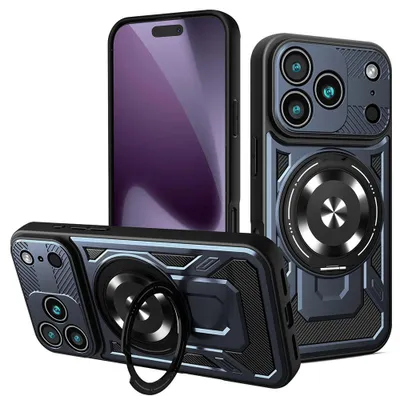 Obrázek produktu pro Techsuit – pouzdro RuggedCam pro iPhone 17 Pro – modré
