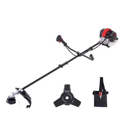Produktbild von Scheppach Benzin-Freischneider PBC520 - 1,4, kW | 1,9 PS 2-Takt-Benzinmotor | Seilzugstarter | Motorsense & Rasentrimmer