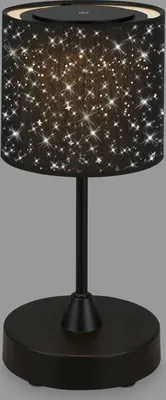 Produktbild von BRILONER LED-Akku-Tischleuchte 7443015 schwarz, 3W, 330lm, 3300K, IP44