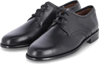 Zdjęcie produktu dla Sioux męskie sznurowane buty biznesowe niskie buty ROCHESTER czarna gładka skóraRozmiar:10