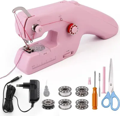 Immagine prodotto di Azomor: macchina da cucire elettrica portatile con accessori per principianti e bambini
