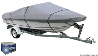 Zdjęcie produktu dla Uniwersalna pokrywa wielofunkcyjna szara 595 cm - Osculati 46.169.03