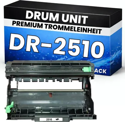 Produktbild von Trommel DR-2510 hochwertige Brother alternative Laser Drum DR2510 Premium für HL-L2400DW/2400DWE/2445DW/2447DW/2865DW DCP-L2620DW/2627DW
