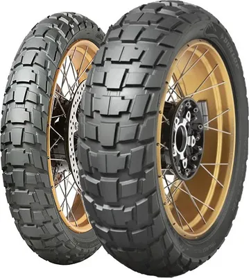 Produktbild von Paar Motorradreifen Dunlop 110/80-19 59T + 150/70-17 69T Trailmax Raid