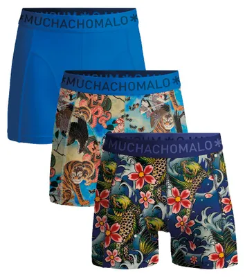 Productafbeelding van Muchachomalo Boxershorts Heren – 3-Pack – Katoen Stretch – Comfortabel Ondergoed – Maat 4XL - IREZUMI1010-07