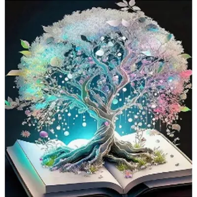 Produktbild von NORIMPEX Diamond Kleiner Zauberbaum im Buch, 30 x 40 cm